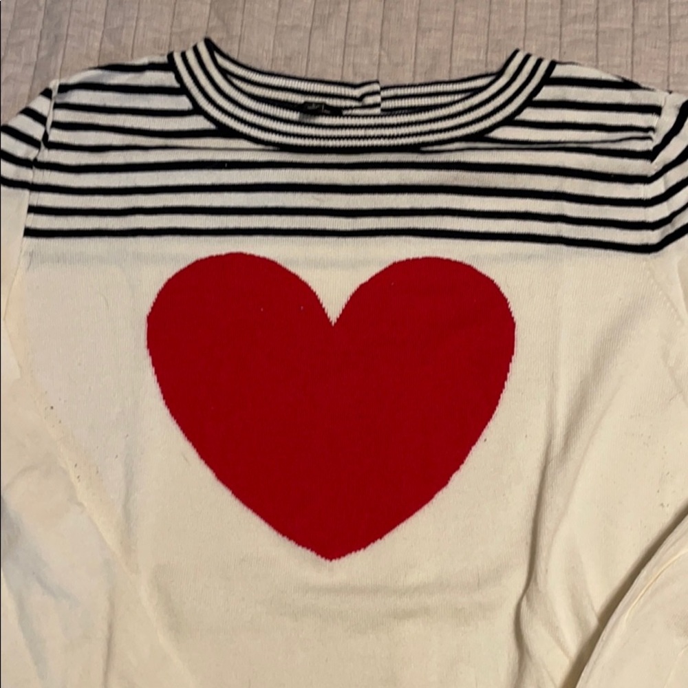 Heart sweater